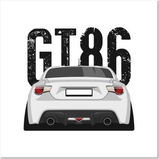 Toyota GT86 Silver Posters and Art